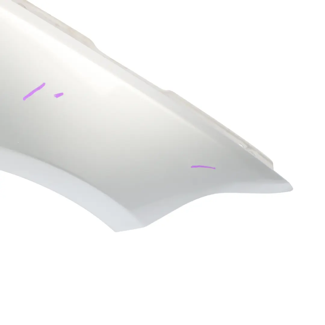 Side Panel Wing Fender Front Right O/S Glacier Silber Metallic - A83 to BMW F20 F22 with Part number 7284646 BMW F20 F22 Side Panel Wing Fender Front Right O/S Glacier Silber Metallic - A83 - SKU 7284646-GSB - Part number 7284646