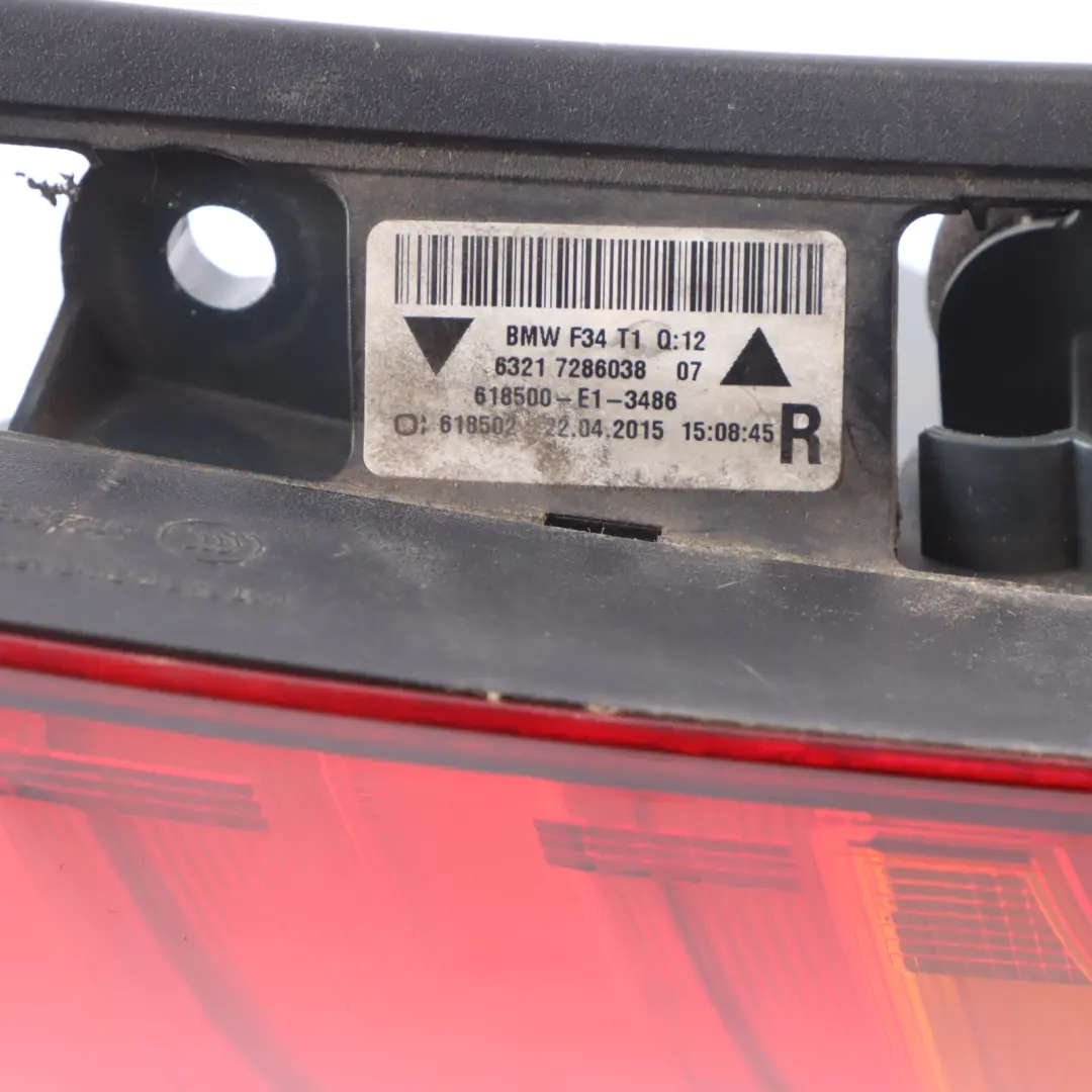 Lamp Light In The Side Panel Rear Right O/S to BMW F34 GT with Part number 7286038 BMW F34 GT Lamp Light In The Side Panel Rear Right O/S - SKU 7286038-1 - Part number 7286038