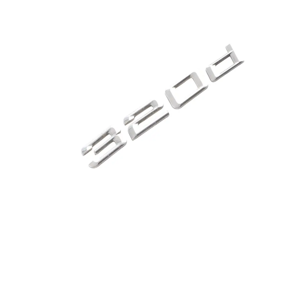 BMW F30 Heckklappe Kofferraumdeckel Aufgeklebtes Emblem Schriftzug 320D - SKU 7289888 - Teilenummer 7289888
