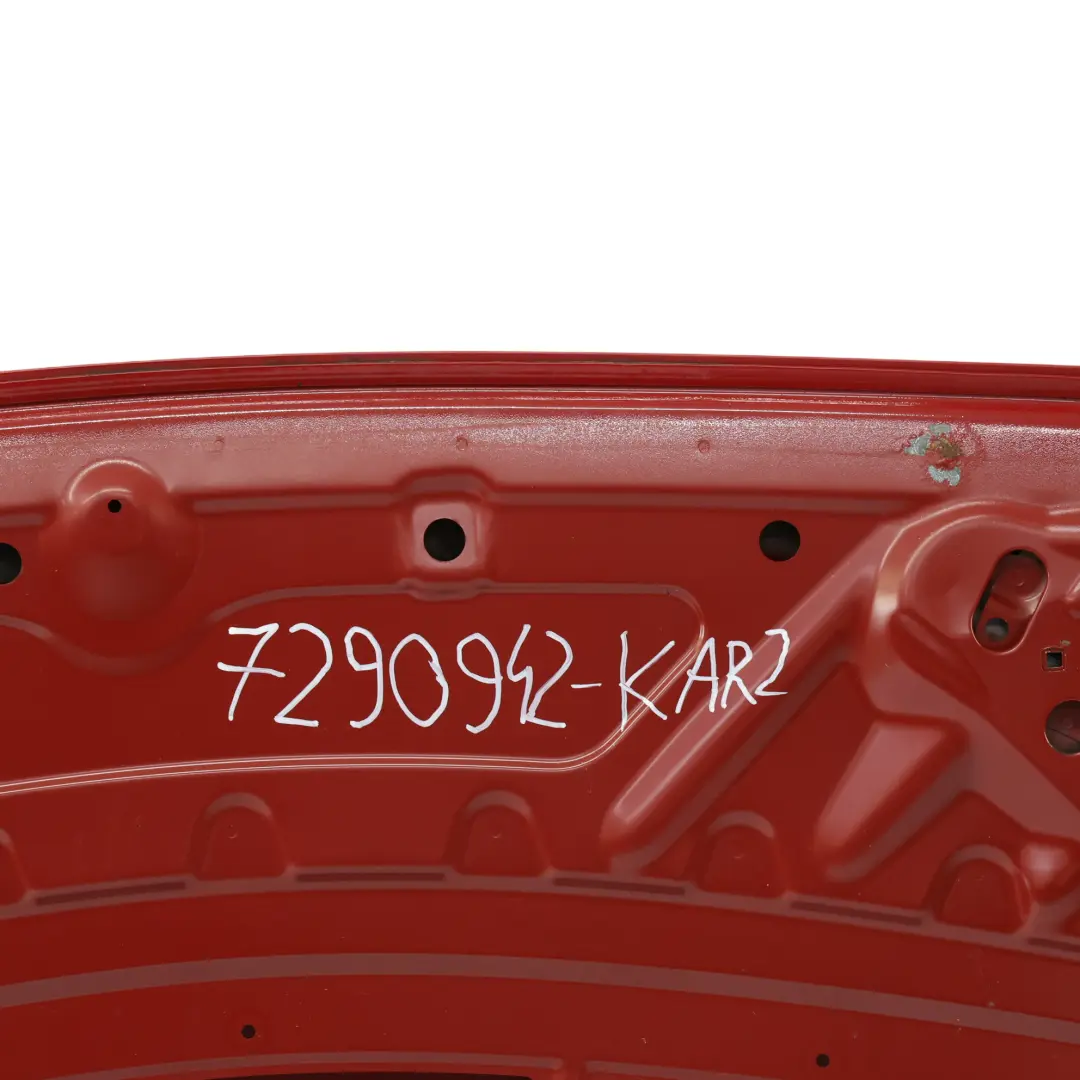 BMW F20 F21 F22 Maska Pokrywa Osłona Silnika Karmesinrot Czerwony - A61 - SKU 7290942-KAR2 - Numer Części 7290942