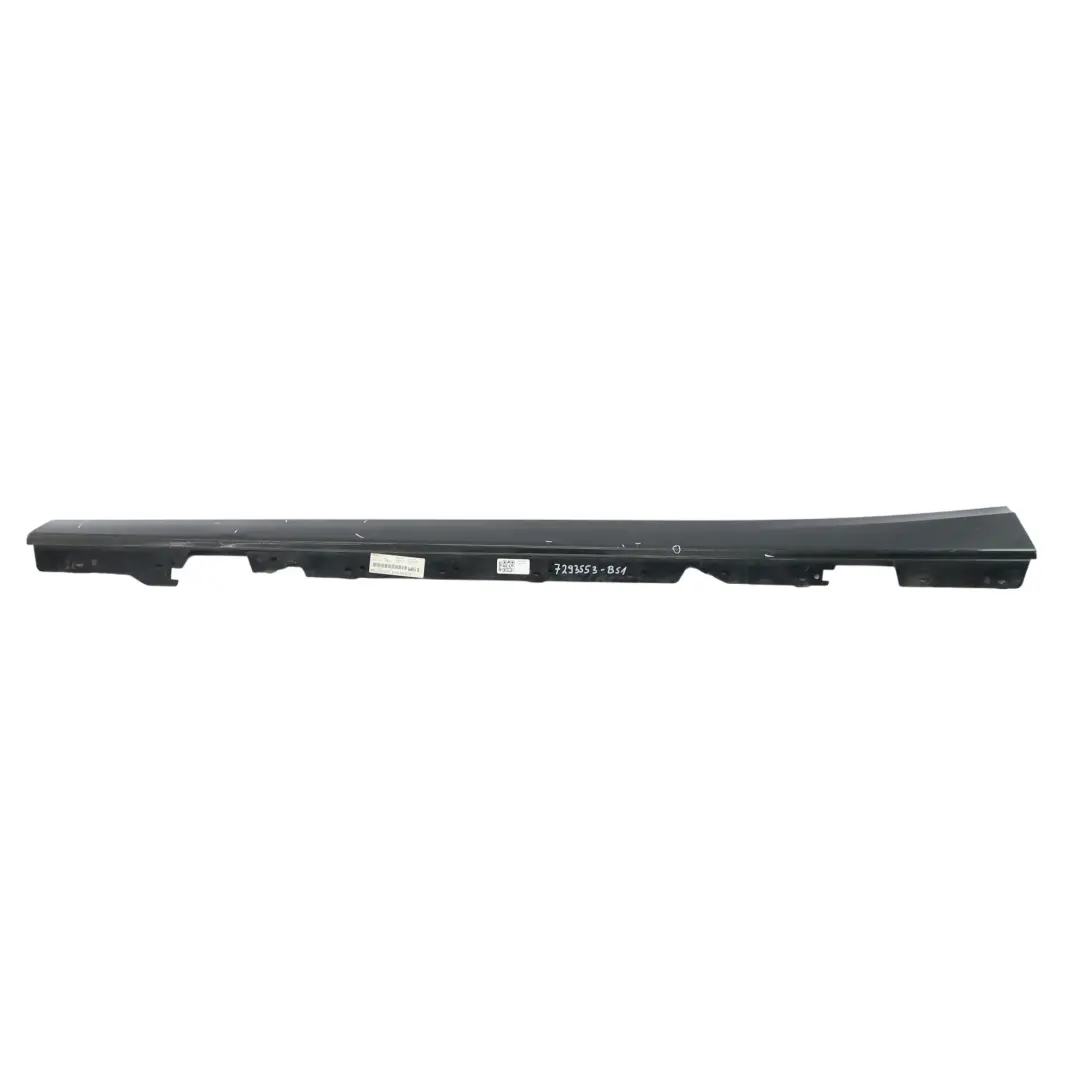 BMW F20 Nakładka Listwa Progowa Lewa Black Sapphire Czarny Metalik - 475 - SKU 7293553-BS1 - Numer Części 7293553