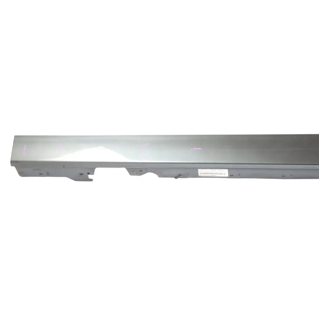 BMW F20 Side Skirt Sill Strip Left N/S Mineralgrau Mineral Grey Metallic - B39 - SKU 7293553-MG2 - Part number 7293553