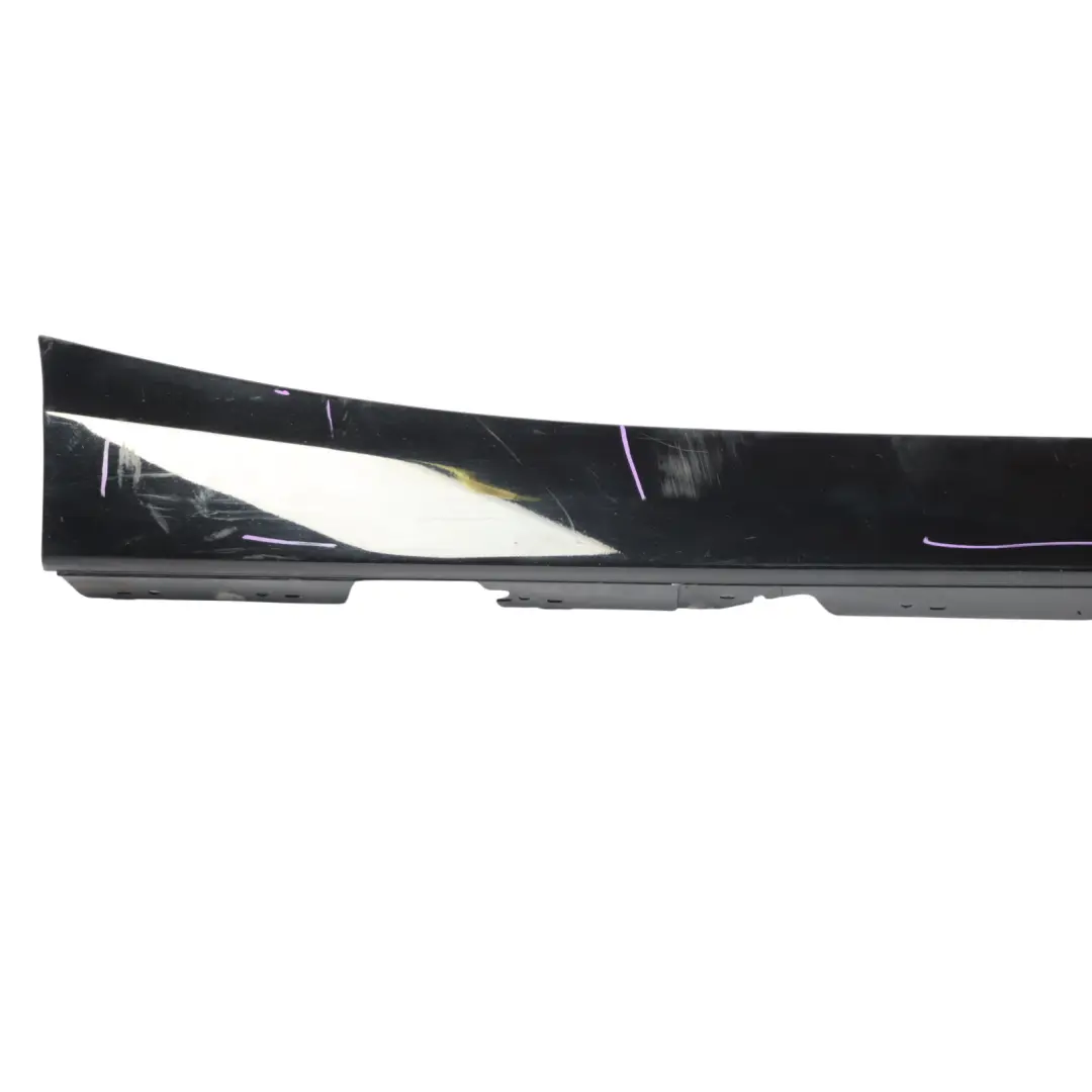 Sill Strip Side Skirt Right O/S Schwarz 2 Black - 668 to BMW F20 with Part number 7293554 BMW F20 Sill Strip Side Skirt Right O/S Schwarz 2 Black - 668 - SKU 7293554-SCH - Part number 7293554