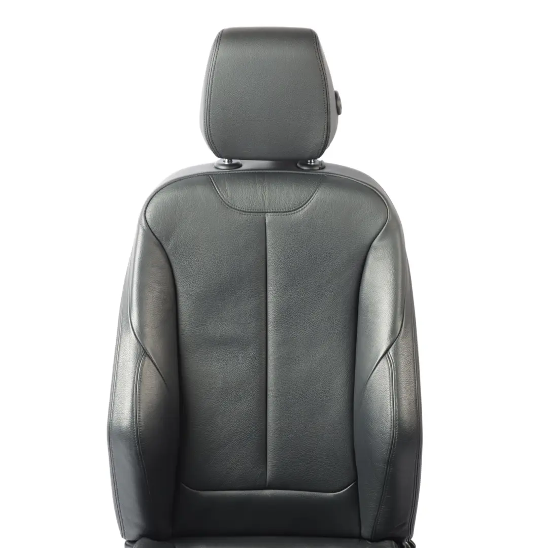 Front Seat Left N/S Heated Leather Dakota Black Interior to BMW F20 M Sport with Part number 7295139 BMW F20 M Sport Front Seat Left N/S Heated Leather Dakota Black Interior - SKU 7295139-10 - Part number 7295139