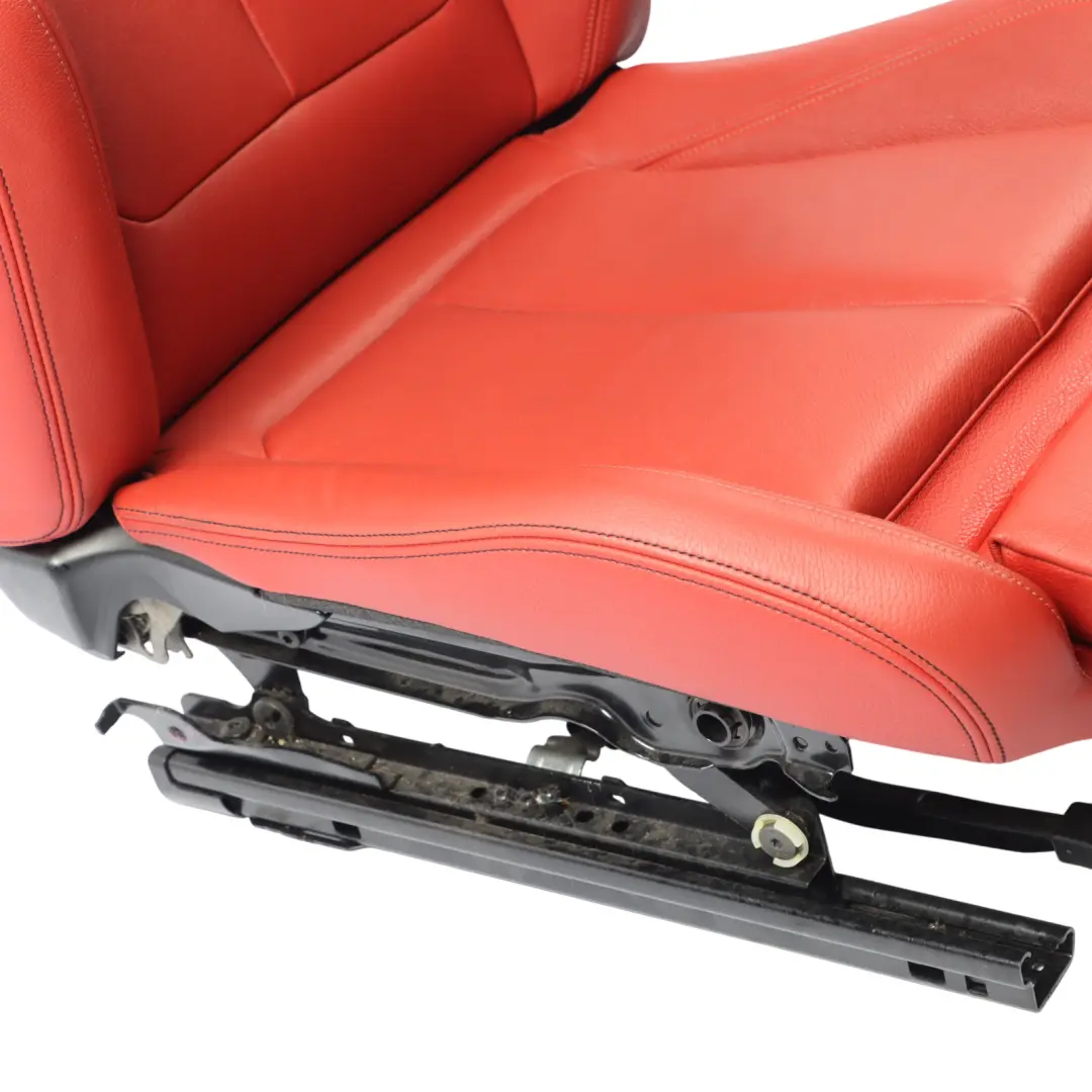 Asiento Delantero Cuero Dakota Korall Rot Izquierdo para BMW F30 F31 F34 GT M Sport con número de pieza 7295147 BMW F30 F31 F34 GT M Sport Asiento Delantero Cuero Dakota Korall Rot Izquierdo - SKU 7295147-7 - Número de pieza 7295147