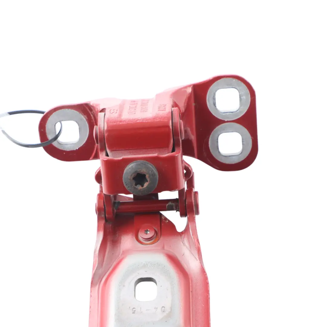 Trunk Lid Hinge BMW F45 Boot Rear Left N/S Flamenco Red Brilliant Effect - C06 to with Part number 7300809 Trunk Lid Hinge BMW F45 Boot Rear Left N/S Flamenco Red Brilliant Effect - C06 - SKU 7300809-FLR - Part number 7300809