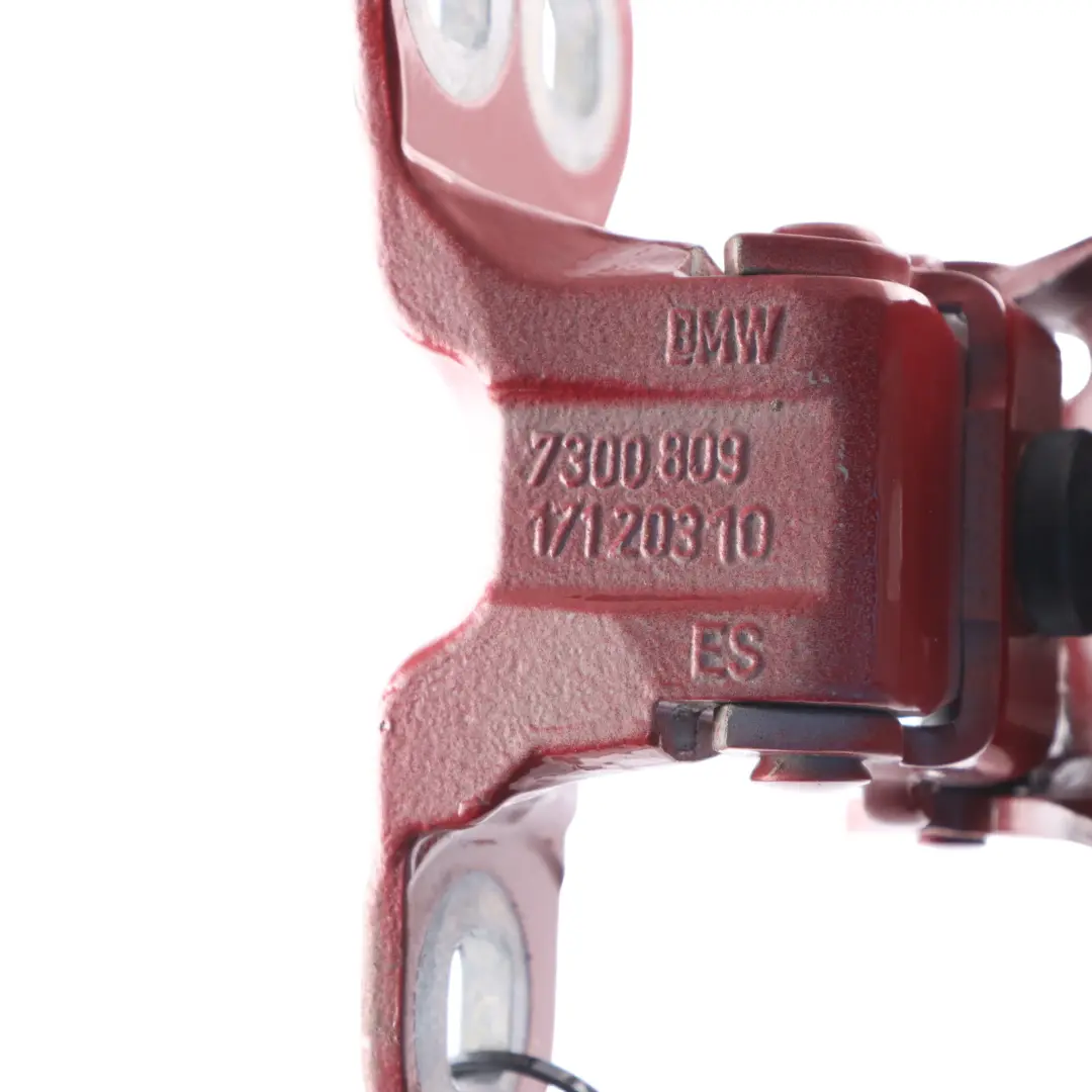 Trunk Lid Hinge BMW F45 Boot Rear Left N/S Flamenco Red Brilliant Effect - C06 to with Part number 7300809 Trunk Lid Hinge BMW F45 Boot Rear Left N/S Flamenco Red Brilliant Effect - C06 - SKU 7300809-FLR - Part number 7300809