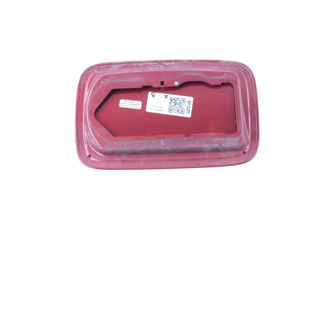 Tapa Combustible Rojo Flamenco Efecto Brillante C06 para BMW F45 Active Tourer con número de pieza 7302268 BMW F45 Active Tourer Tapa Combustible Rojo Flamenco Efecto Brillante C06 - SKU 7302268-FLR - Número de pieza 7302268
