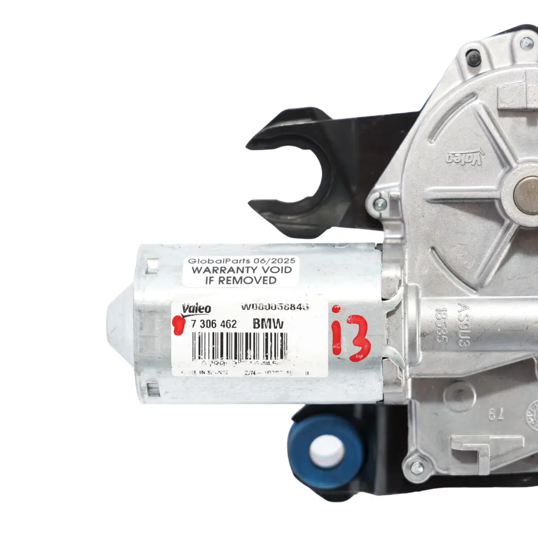 BMW i3 I01 Heckscheibenwischermotor Heckklappe Kofferraumklappe - SKU 7306462 - Teilenummer 7306462