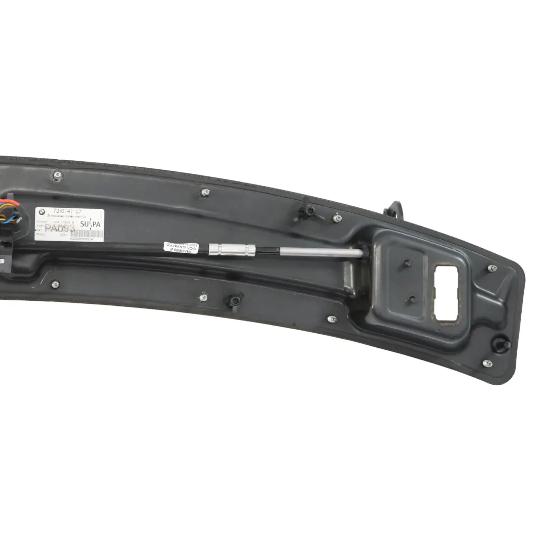 Spoiler BMW F34 GT Boot Trunk Tailgate Spoiler Module Assembly to Rear with Part number 7310747 Rear Spoiler BMW F34 GT Boot Trunk Tailgate Spoiler Module Assembly - SKU 7310747 - Part number 7310747