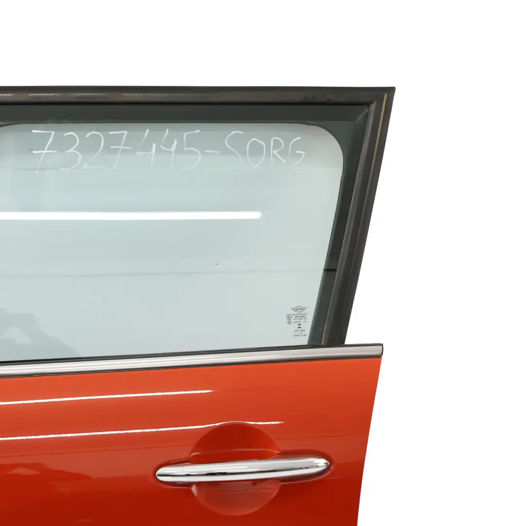 Panneau De Porte Avant Gauche Solaris Orange Métallisé - C1B pour Mini F55 à propos du numéro de pièce 7327445 Mini F55 Panneau De Porte Avant Gauche Solaris Orange Métallisé - C1B - SKU 7327445-SORG - Numéro de pièce 7327445