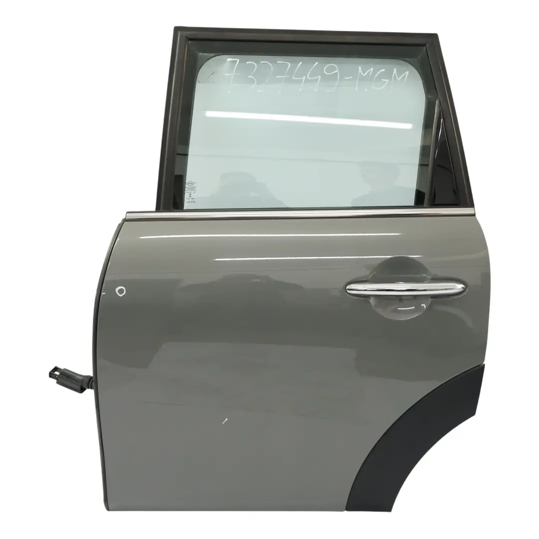 Door Rear Left N/S Covering Panel Moonwalk Grey Metallic - B71 to Mini F55 with Part number 7327449 Mini F55 Door Rear Left N/S Covering Panel Moonwalk Grey Metallic - B71 - SKU 7327449-MGM - Part number 7327449
