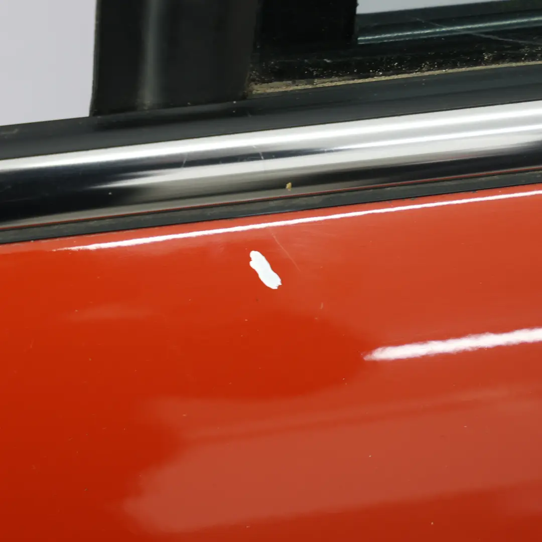 Door Rear Left N/S Covering Panel Solaris Orange Metallic - C1B to Mini F55 with Part number 7327449 Mini F55 Door Rear Left N/S Covering Panel Solaris Orange Metallic - C1B - SKU 7327449-SORG - Part number 7327449