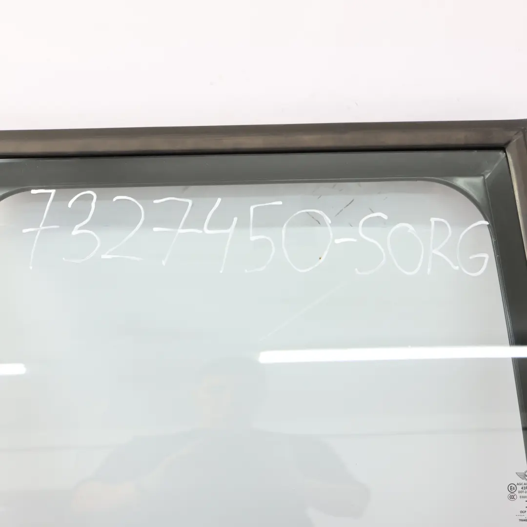 Mini F55 Door Rear Right O/S Covering Panel Solaris Orange Metallic - C1B - SKU 7327450-SORG - Part number 7327450