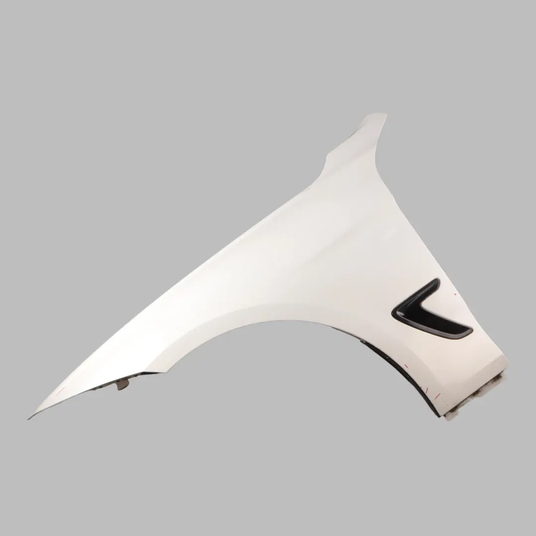 Side Panel Wing Fender Front Left N/S Alpinweiss Alpine White 3 - 300 to BMW F34 with Part number 7329541 BMW F34 Side Panel Wing Fender Front Left N/S Alpinweiss Alpine White 3 - 300 - SKU 7329541-AW - Part number 7329541