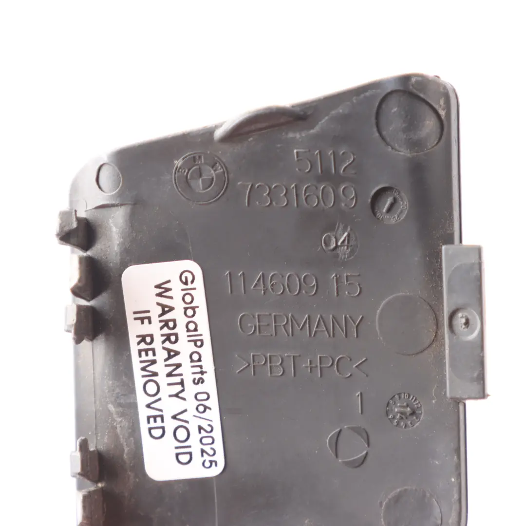 BMW F10 Rear Bumper Towing Hook Eye Cover Trim Imperial Blue - A89 - SKU 7331609-IBB - Part number 7331609