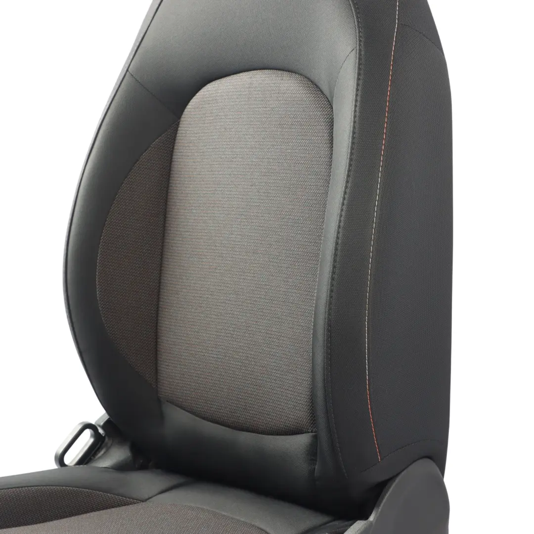 Vorne Rechts Sitz Stoff Firework / Carbon Black Schwarz für Mini Cooper One F56 mit Teilenummer 7340224 Mini Cooper One F56 Vorne Rechts Sitz Stoff Firework / Carbon Black Schwarz - SKU 7340224-1 - Teilenummer 7340224