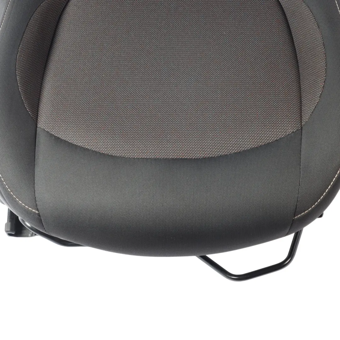 Mini Cooper One F56 Anteriore Destro Sedile Tessuto Firework/Nero Carbonio Nero - SKU 7340224-1 - Numero di parte 7340224