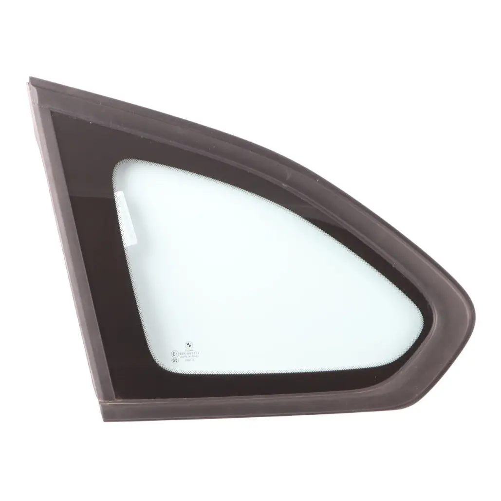 Left N/S Quarter Fixed Window Glass to BMW X1 F48 Rear with Part number 7349647 BMW X1 F48 Rear Left N/S Quarter Fixed Window Glass - SKU 7349647 - Part number 7349647