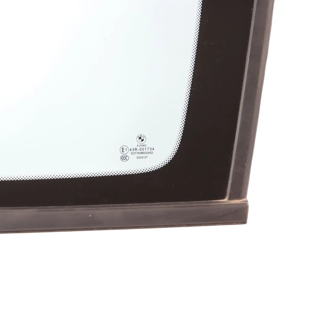 Right O/S Quarter Fixed Window Glass to BMW X1 F48 Rear with Part number 7349648 BMW X1 F48 Rear Right O/S Quarter Fixed Window Glass - SKU 7349648 - Part number 7349648