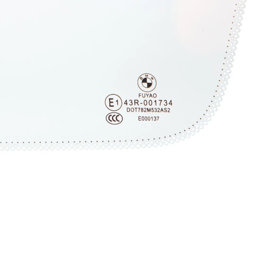 Right O/S Quarter Fixed Window Glass to BMW X1 F48 Rear with Part number 7349648 BMW X1 F48 Rear Right O/S Quarter Fixed Window Glass - SKU 7349648 - Part number 7349648