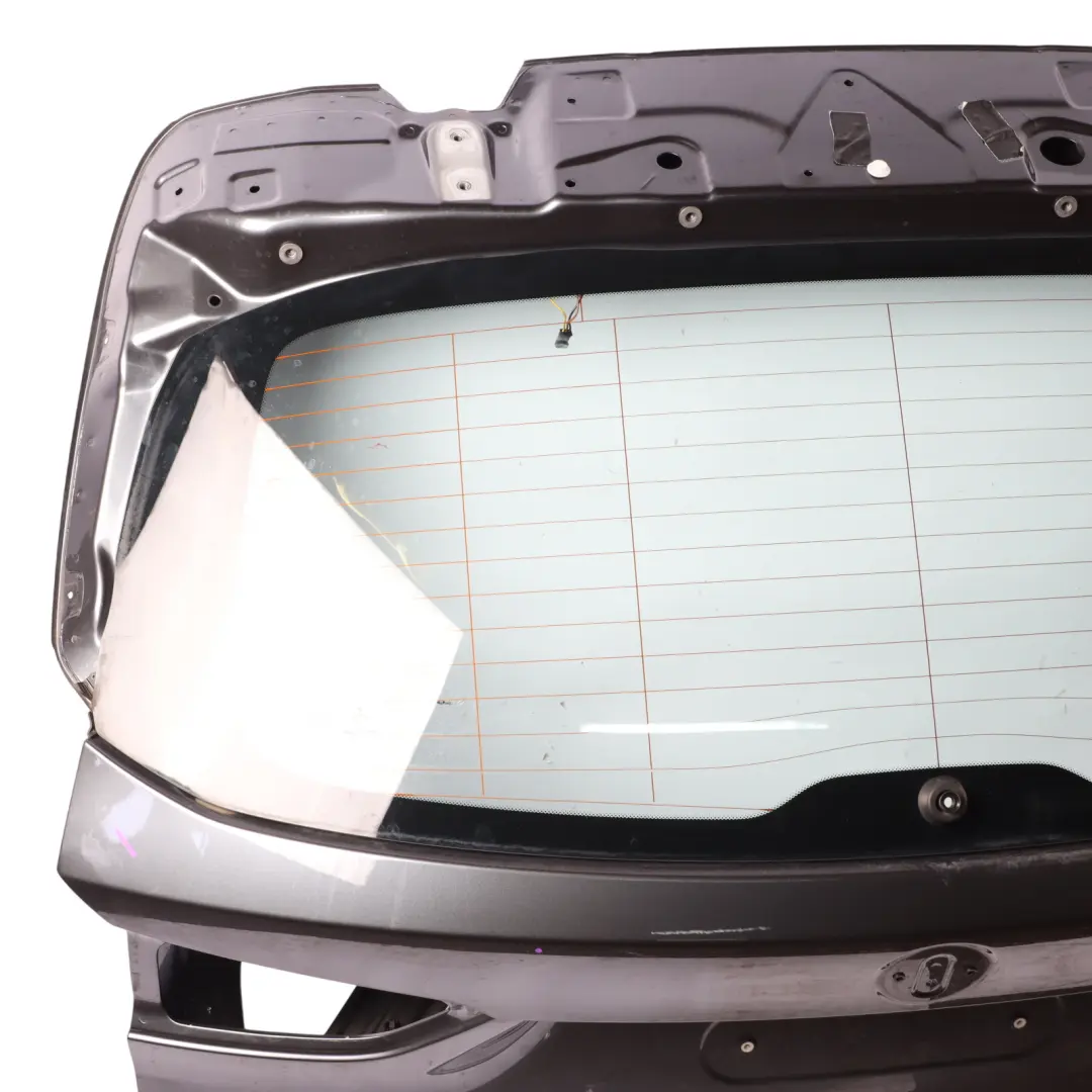 Boot Trunk Lid Tailgate Boot Lid Mineralgrau Grey Metallic - B39 to BMW X1 F48 Rear with Part number 7350826 BMW X1 F48 Rear Boot Trunk Lid Tailgate Boot Lid Mineralgrau Grey Metallic - B39 - SKU 7350826-MG - Part number 7350826