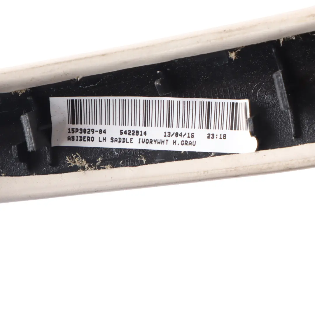 BMW F15 F16 Door Card Interior Handle Cover Grab Left N/S Leather Elfenbeinweiss - SKU RHD-7353759 - Part number 7353759