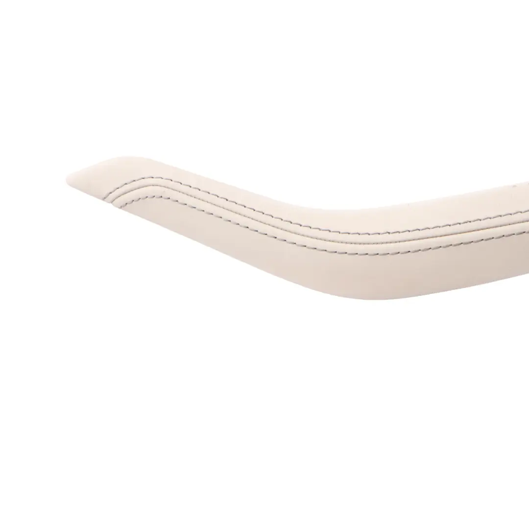 BMW F15 F16 Door Card Interior Handle Cover Grab Left N/S Leather Elfenbeinweiss - SKU RHD-7353759 - Part number 7353759