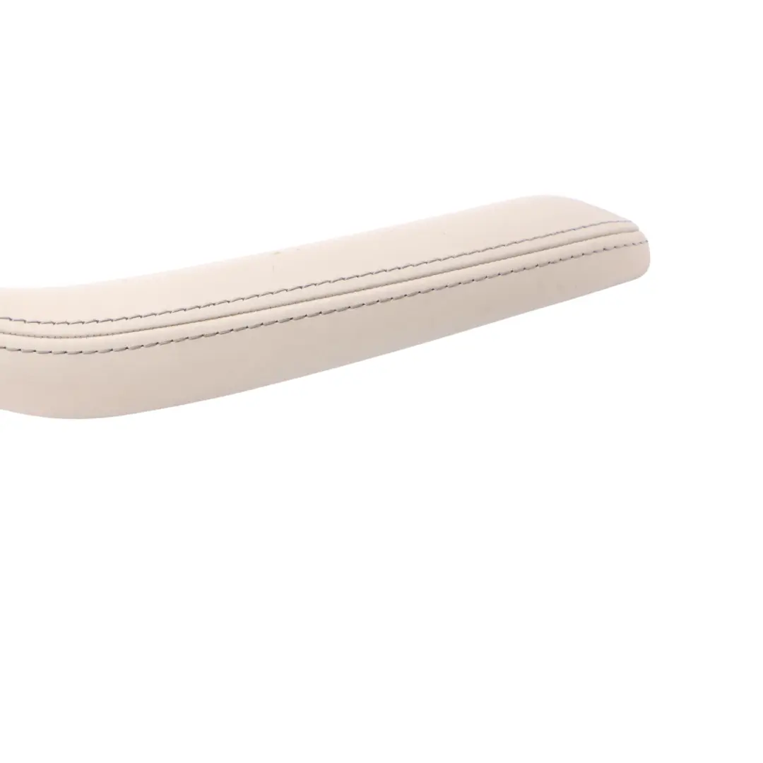 Door Card Interior Handle Cover Grab Left N/S Leather Elfenbeinweiss to BMW F15 F16 with Part number 7353759 BMW F15 F16 Door Card Interior Handle Cover Grab Left N/S Leather Elfenbeinweiss - SKU RHD-7353759 - Part number 7353759