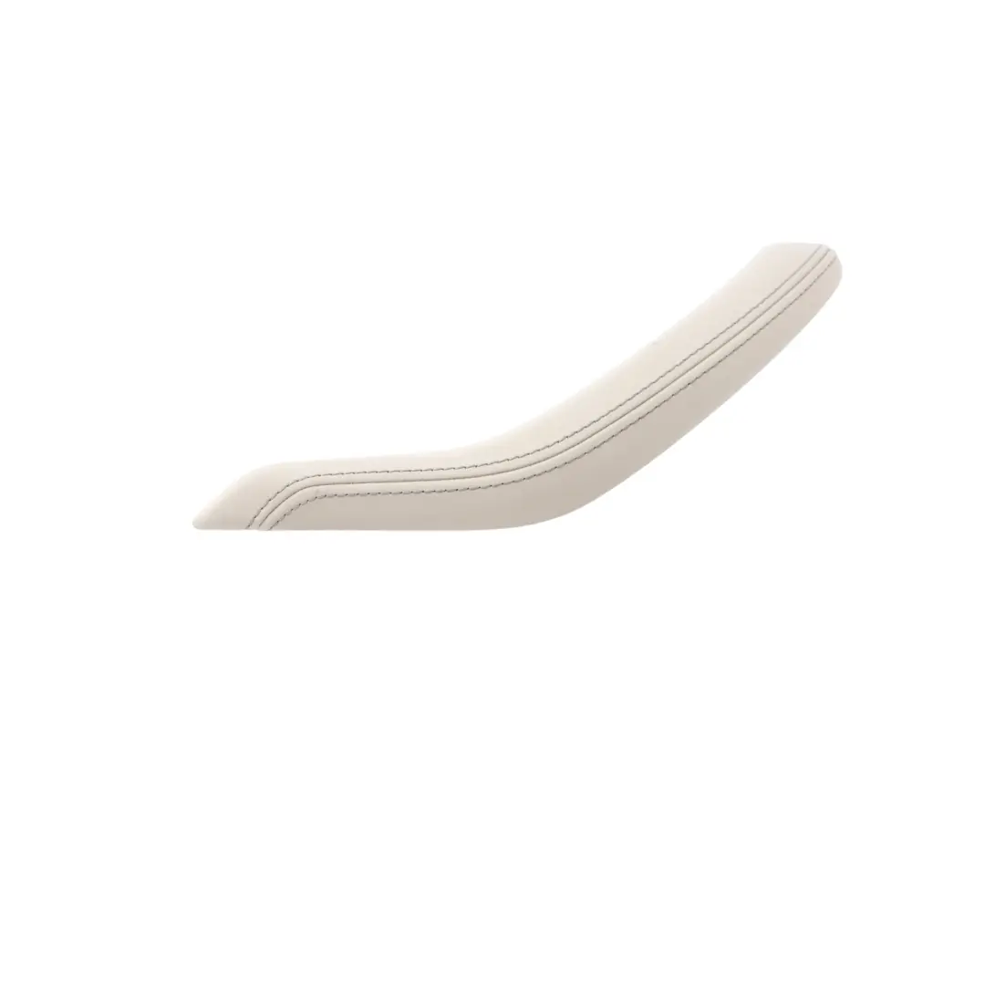 BMW F15 F16 Door Card Interior Handle Cover Grab Left N/S Leather Elfenbeinweiss - SKU RHD-7353759 - Part number 7353759