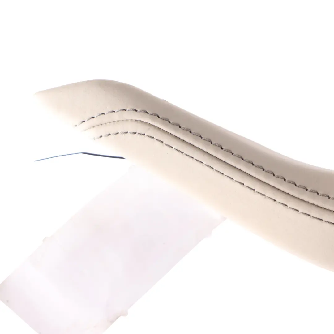 Door Card Interior Handle Cover Grab Left N/S Leather Elfenbeinweiss to BMW F15 F16 with Part number 7353759 BMW F15 F16 Door Card Interior Handle Cover Grab Left N/S Leather Elfenbeinweiss - SKU RHD-7353759 - Part number 7353759
