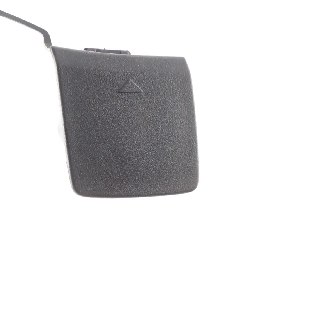 Bumper Towing Eye Cover Cap Insert Panel Black to BMW X1 F48 Rear with Part number 7361233 BMW X1 F48 Rear Bumper Towing Eye Cover Cap Insert Panel Black - SKU 7361233 - Part number 7361233