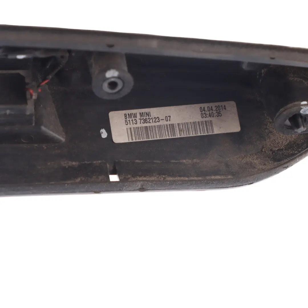 Trunk Lid Grip Button Cover Trim Aluminium to Mini Cooper F55 F56 Rear with Part number 7362123 Mini Cooper F55 F56 Rear Trunk Lid Grip Button Cover Trim Aluminium - SKU 7362123 - Part number 7362123