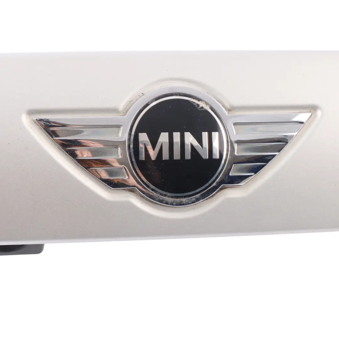 Trunk Lid Grip Button Cover Trim Aluminium to Mini Cooper F55 F56 Rear with Part number 7362123 Mini Cooper F55 F56 Rear Trunk Lid Grip Button Cover Trim Aluminium - SKU 7362123 - Part number 7362123