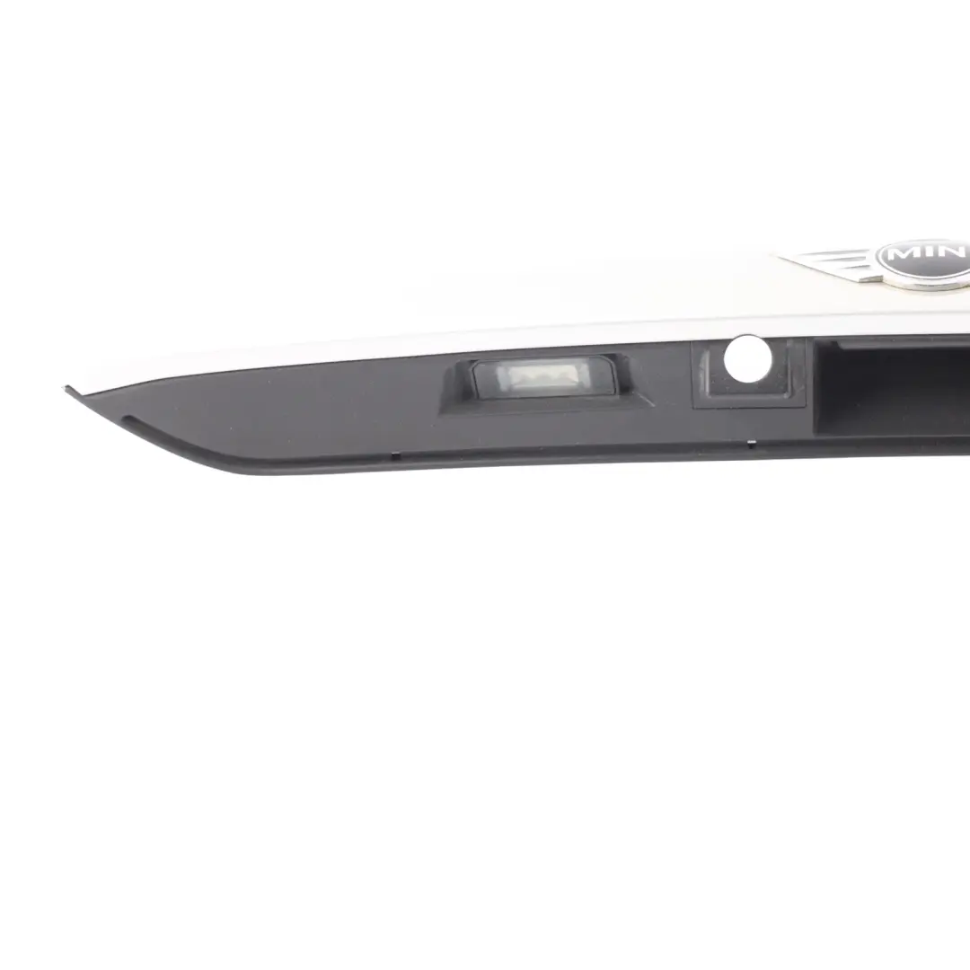 Trunk Lid Grip Button Cover Trim Aluminium to Mini Cooper F55 F56 Rear with Part number 7362123 Mini Cooper F55 F56 Rear Trunk Lid Grip Button Cover Trim Aluminium - SKU 7362123 - Part number 7362123