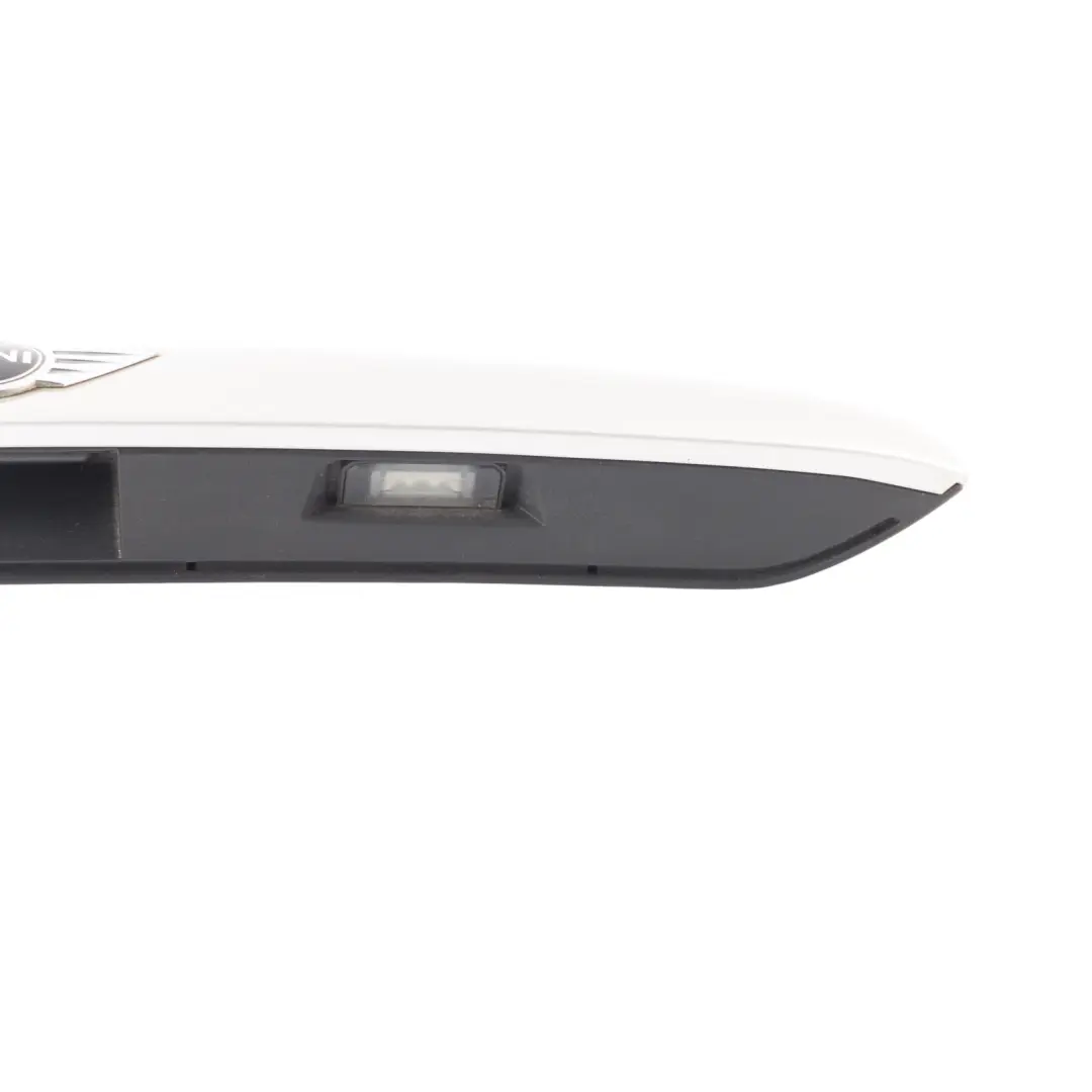 Trunk Lid Grip Button Cover Trim Aluminium to Mini Cooper F55 F56 Rear with Part number 7362123 Mini Cooper F55 F56 Rear Trunk Lid Grip Button Cover Trim Aluminium - SKU 7362123 - Part number 7362123