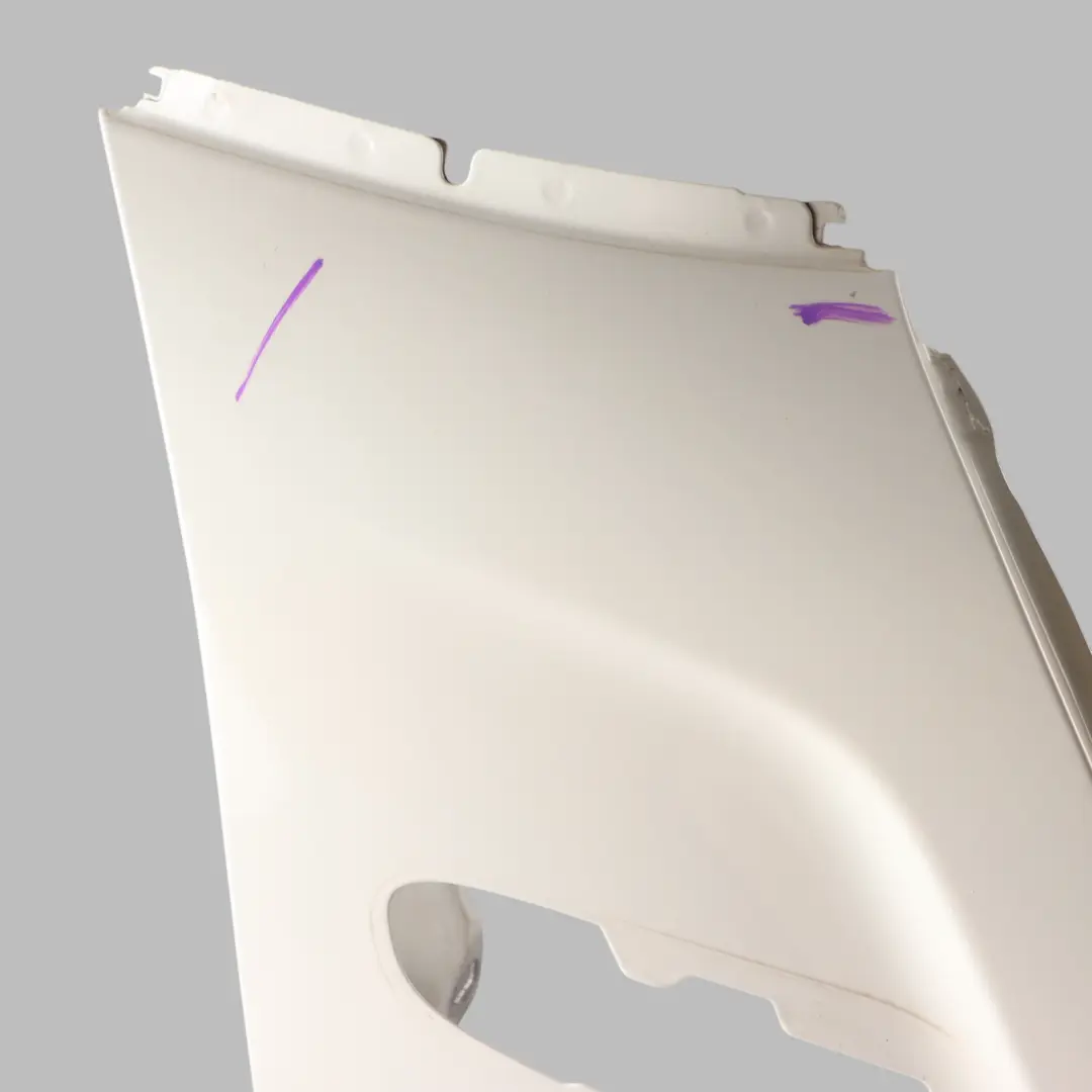 Side Panel Front Right Wing O/S Pepper White - 850 to Mini Cooper F55 F56 with Part number 7374522 Mini Cooper F55 F56 Side Panel Front Right Wing O/S Pepper White - 850 - SKU 7374522-PW - Part number 7374522