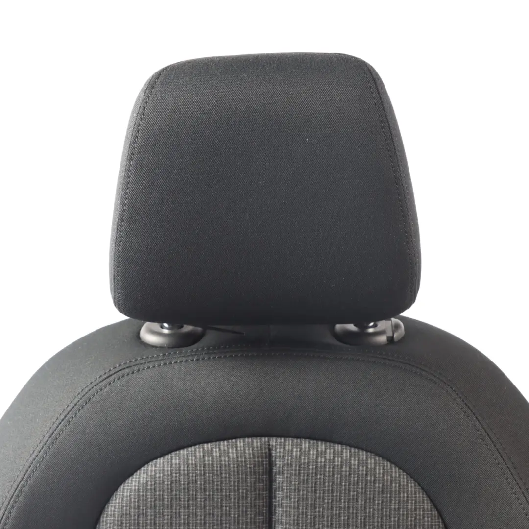 BMW F45 F48 Front Right O/S Seat Cloth Fabric Grid Anthracite - SKU 7374617 - Part number 7374617