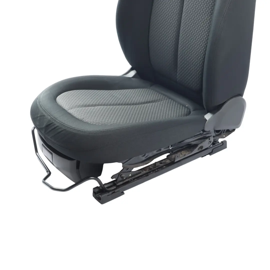 Asiento Lado Delantero Izquierdo Pasajero Tela Rejilla Antracita para BMW F45 F48 con número de pieza 7374617 BMW F45 F48 Asiento Lado Delantero Izquierdo Pasajero Tela Rejilla Antracita - SKU 7374617 - Número de pieza 7374617