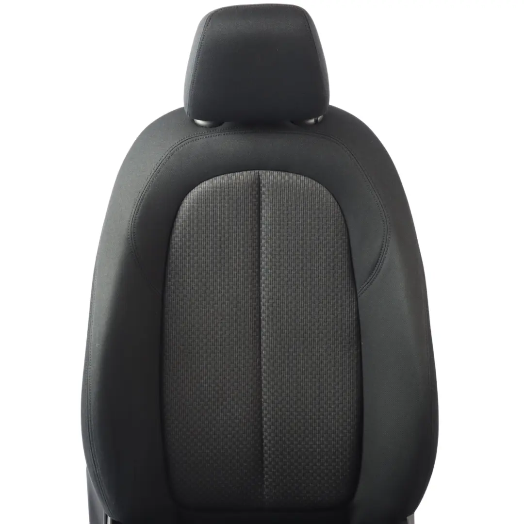 Asiento Lado Delantero Izquierdo Pasajero Tela Rejilla Antracita para BMW F45 F48 con número de pieza 7374617 BMW F45 F48 Asiento Lado Delantero Izquierdo Pasajero Tela Rejilla Antracita - SKU 7374617 - Número de pieza 7374617