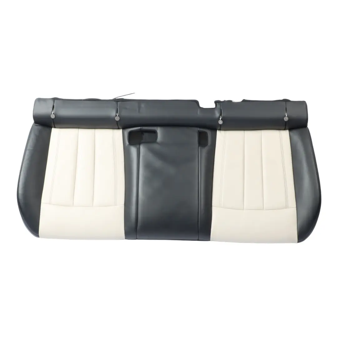 BMW X6 F16 Seat Bench Rear Couch Sofa Covering Leather Nappa Ivory White Black - SKU 7379015 - Part number 7379015
