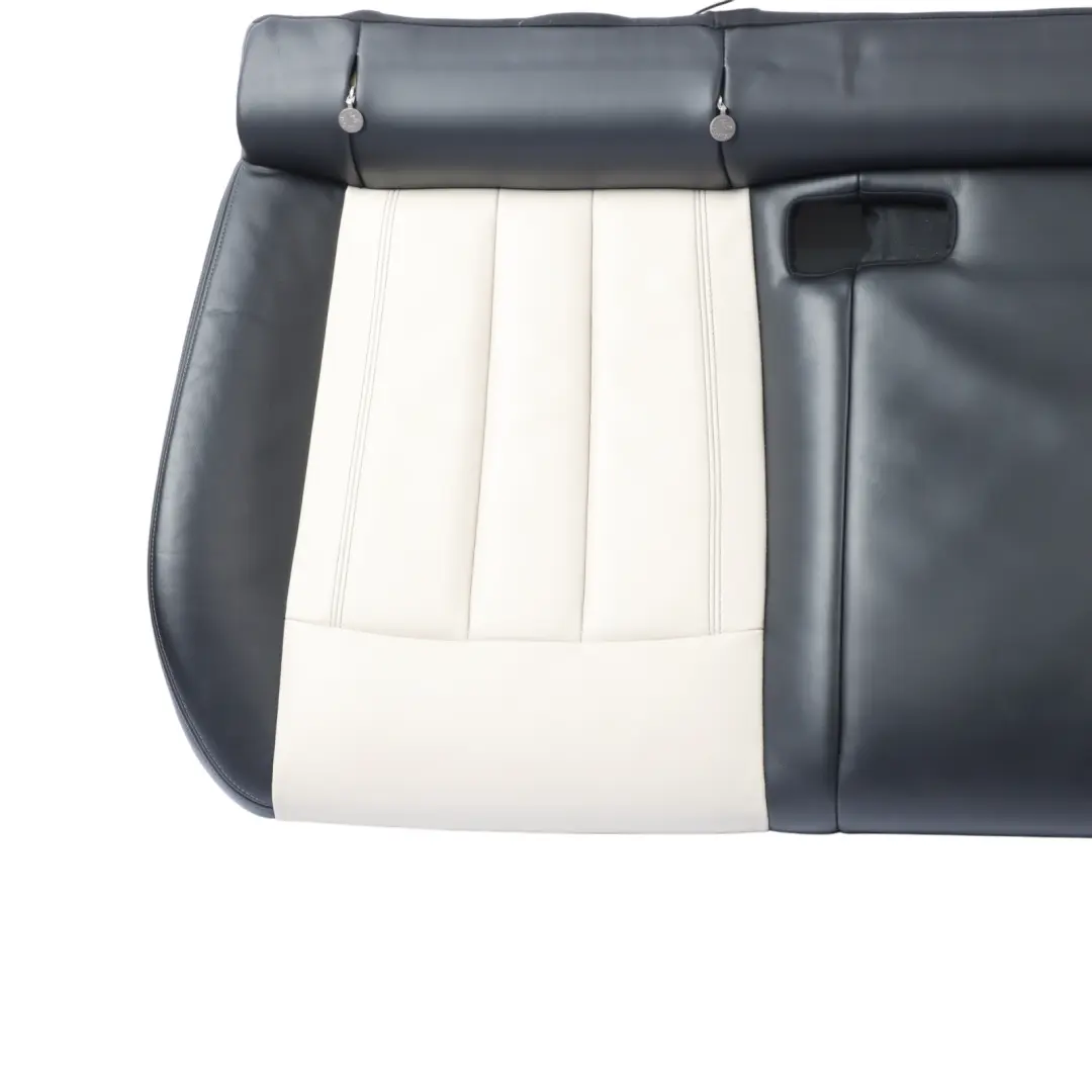 BMW X6 F16 Seat Bench Rear Couch Sofa Covering Leather Nappa Ivory White Black - SKU 7379015 - Part number 7379015