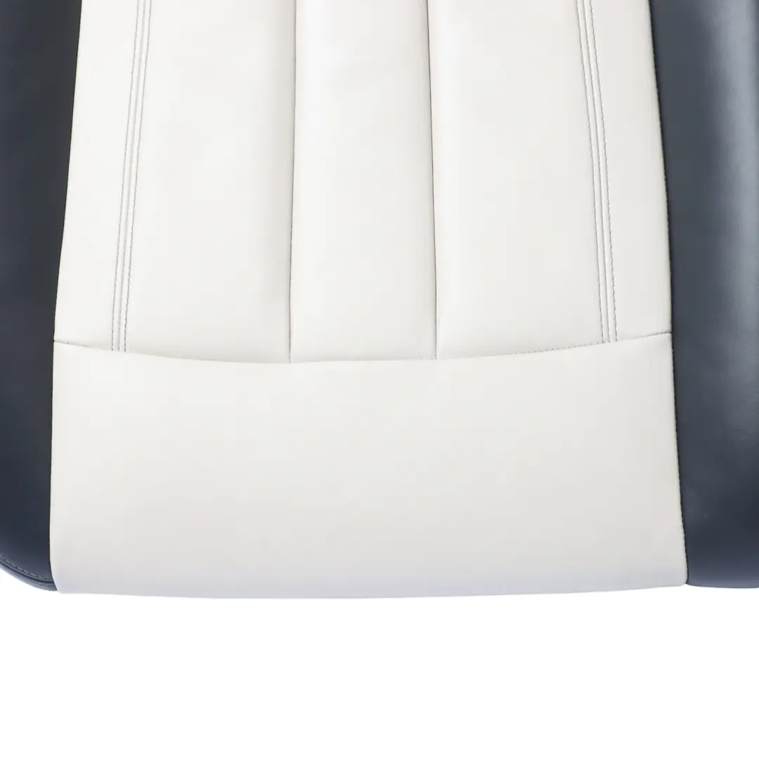 BMW X6 F16 Seat Bench Rear Couch Sofa Covering Leather Nappa Ivory White Black - SKU 7379015 - Part number 7379015