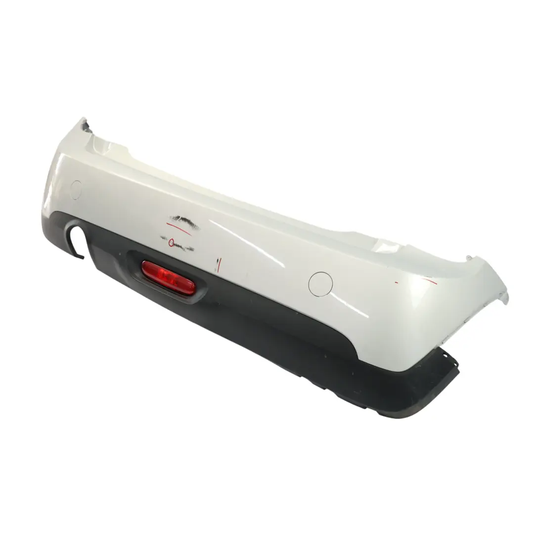 Mini F56 F57 Embellecedor Parachoques Trasero Completo PDC White Silver - A62 - SKU 7380009-WS - Número de pieza 7380009