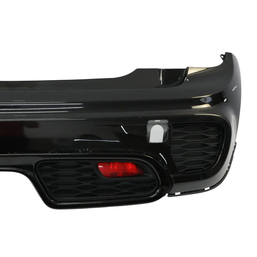 Paraurti posteriore JCW Coperchio pannello Midnight Black A94 per Mini F56 F57 con numero di parte 7382173 Mini F56 F57 Paraurti posteriore JCW Coperchio pannello Midnight Black A94 - SKU 7382173-MNB - Numero di parte 7382173