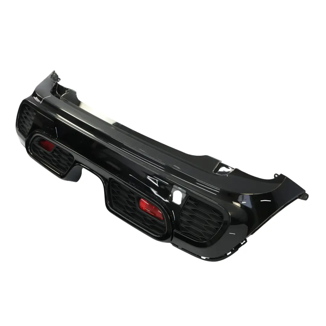 Paraurti posteriore JCW Coperchio pannello Midnight Black A94 per Mini F56 F57 con numero di parte 7382173 Mini F56 F57 Paraurti posteriore JCW Coperchio pannello Midnight Black A94 - SKU 7382173-MNB - Numero di parte 7382173