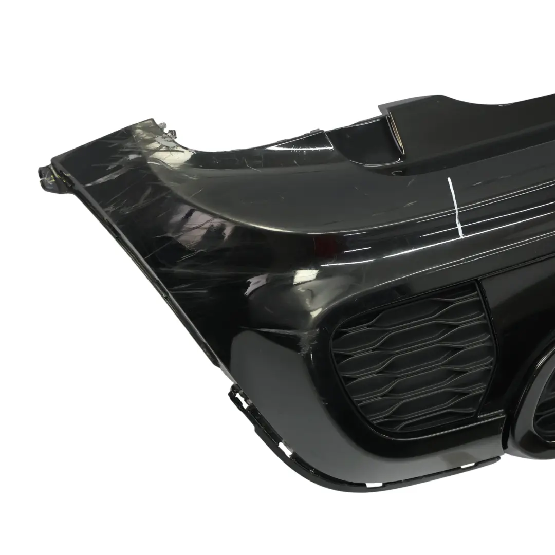 Paraurti posteriore JCW Coperchio pannello Midnight Black A94 per Mini F56 F57 con numero di parte 7382173 Mini F56 F57 Paraurti posteriore JCW Coperchio pannello Midnight Black A94 - SKU 7382173-MNB - Numero di parte 7382173