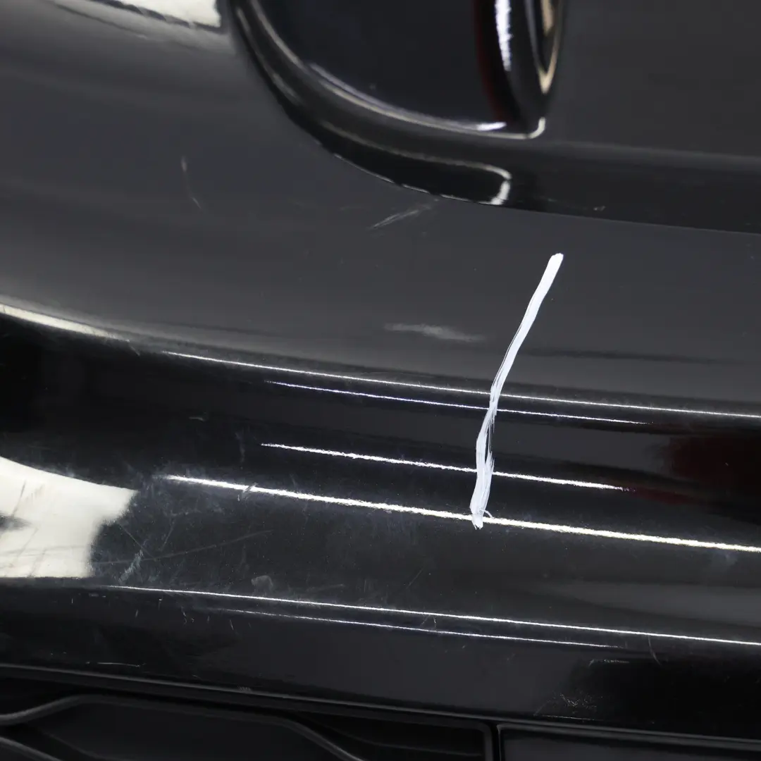 Hintere Stoßstange JCW Zierleiste Abdeckung Midnight Black Metallic A94 für Mini F56 mit Teilenummer 7382173 Mini F56 Hintere Stoßstange JCW Zierleiste Abdeckung Midnight Black Metallic A94 - SKU 7382173-MNB - Teilenummer 7382173