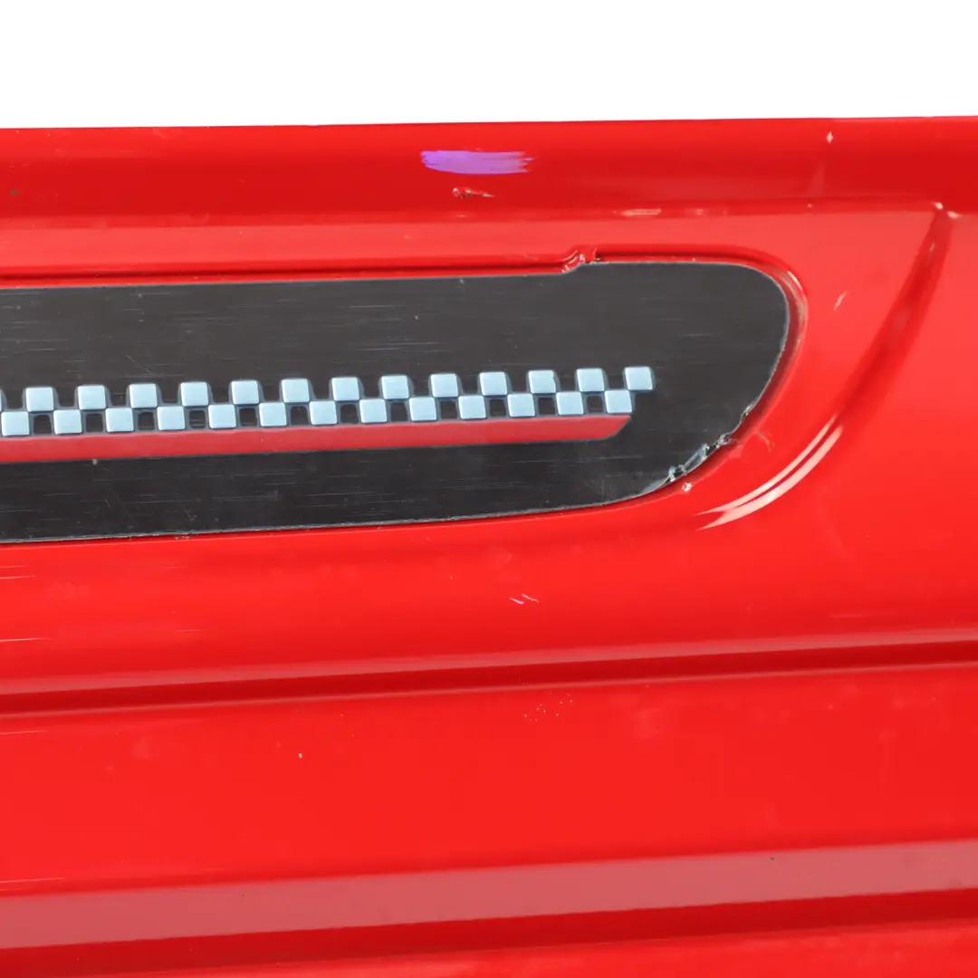 Mini F56 F57 Side Skirt Left N/S JCW Sill Cover Rocker Panel Chili Red - 851 - SKU 7382181-CHRED - Part number 7382181