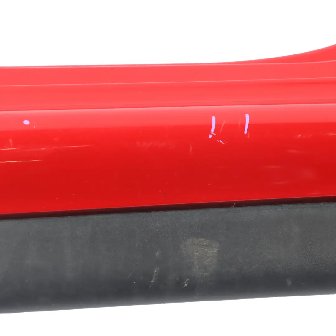 Mini F56 F57 Side Skirt Left N/S JCW Sill Cover Rocker Panel Chili Red - 851 - SKU 7382181-CHRED - Part number 7382181